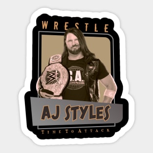 aj styles Sticker